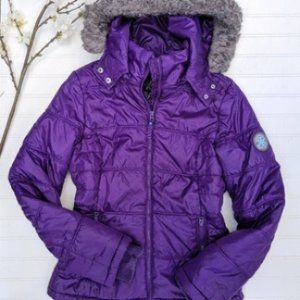 Aeropostale Purple Puffer Coat